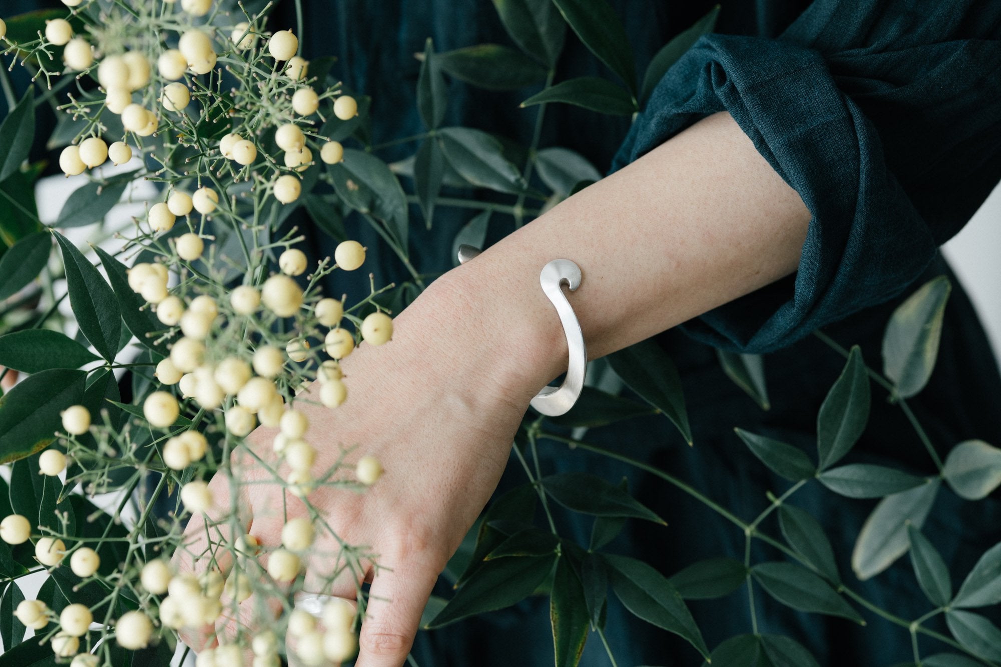 Sazanami・Nagi バングル 鶫 tsugumi 銀小物製作所