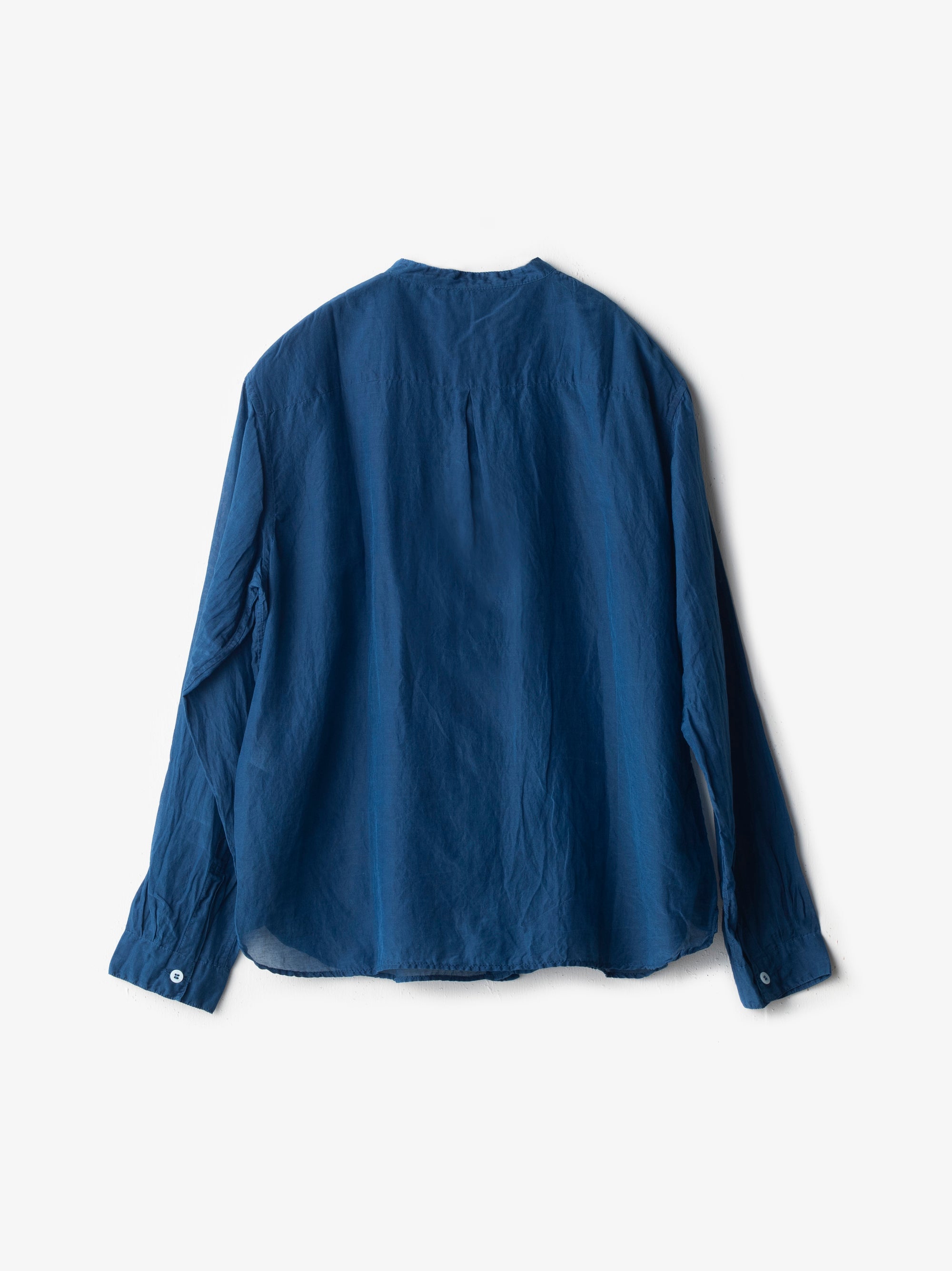 シルクコットン切替シャツ｜宝島染工