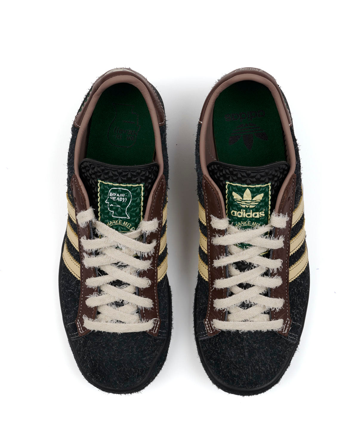 Brain Dead x adidas Forest Hills - Black / Natural