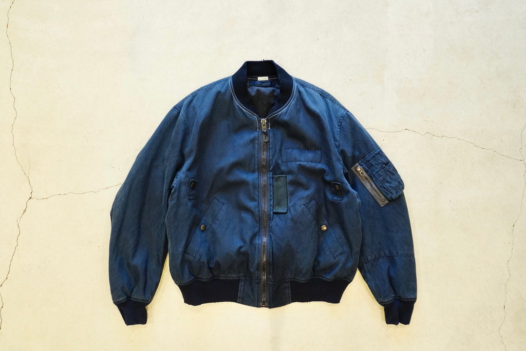 A.PRESSE / Vintage Silk Flight Jacket – web-inter