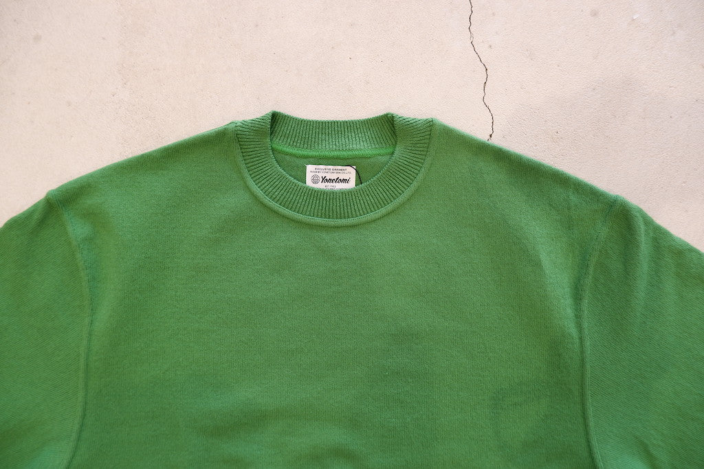 トップス Yonetomi WAVE COTTON KNIT PULLOVER DEADSTOCK YARN】WAVE COTTON KNIT PULLOVER - Yonetomi STORE ONLINE