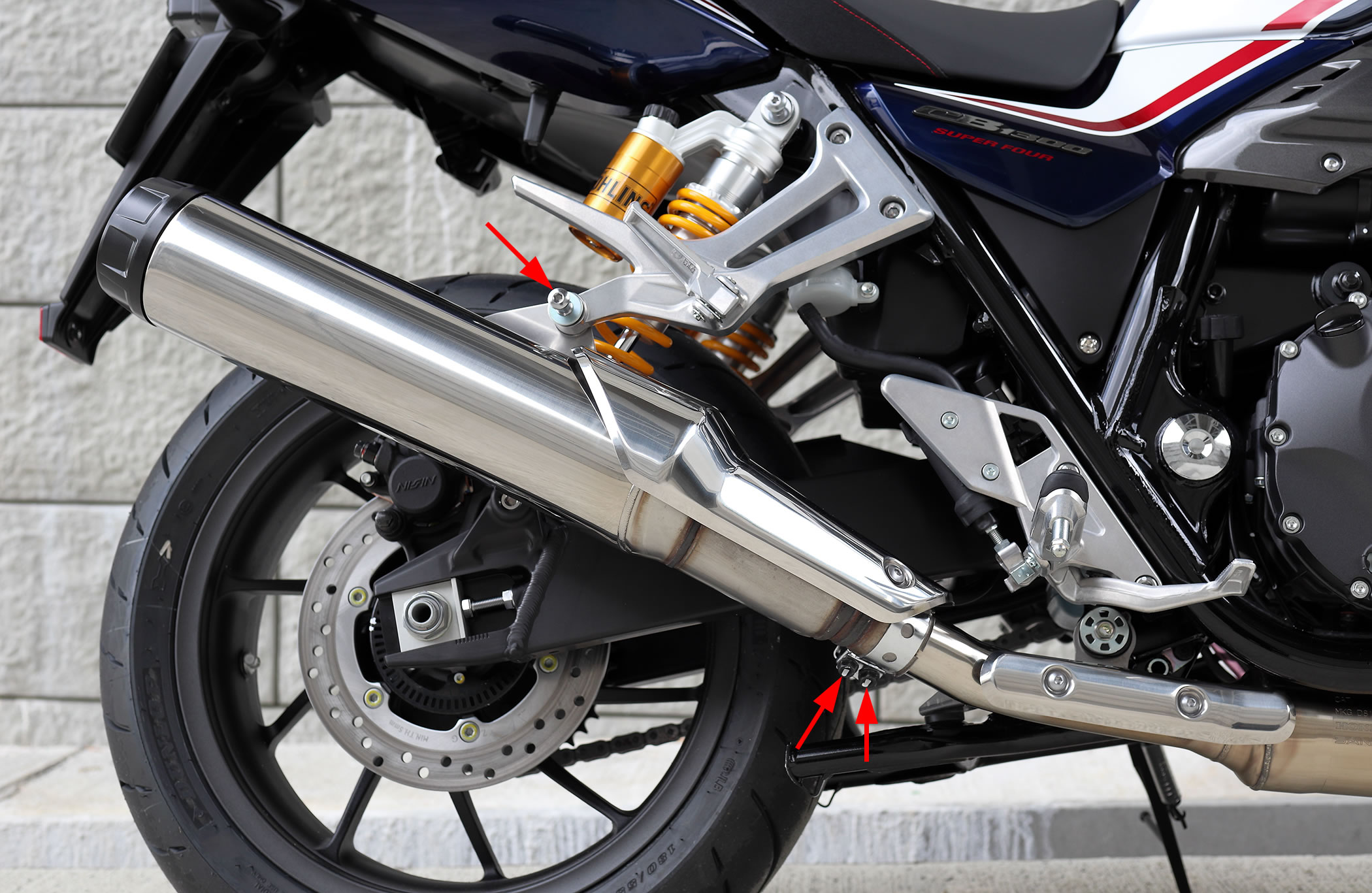 CB1300SF(SC54) スリップオンマフラー2