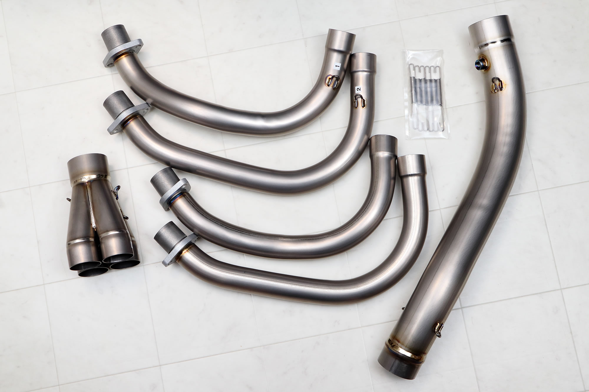 ZX-25R フルエキ化 取付編