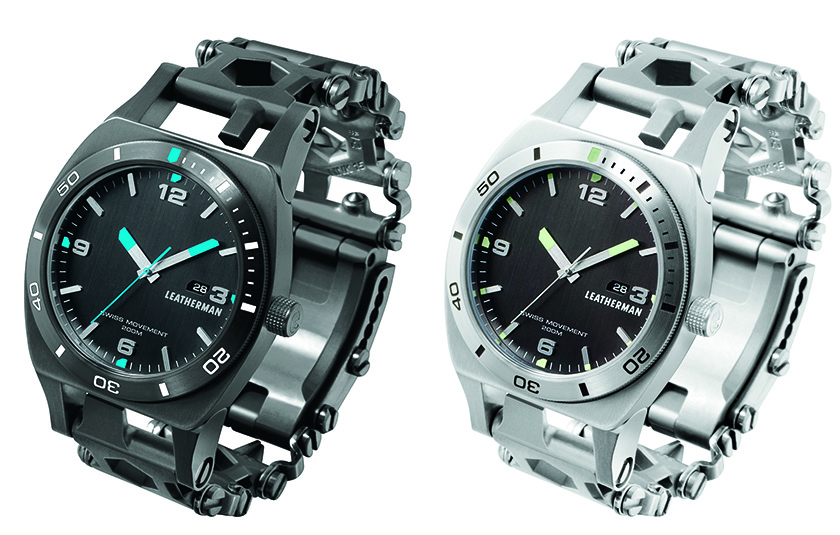 バンドに30もの機能を内蔵する、まるでスパイの道具のような時計型