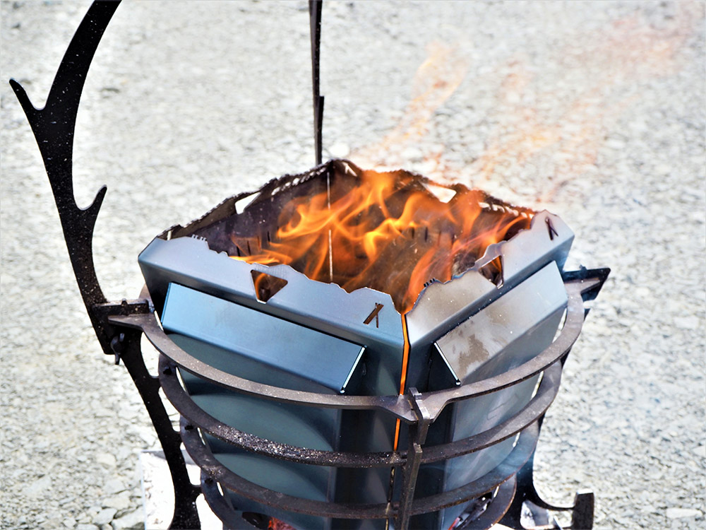 トリパスの焚き火オプションパーツが続々。拡張自在な男のファイヤー