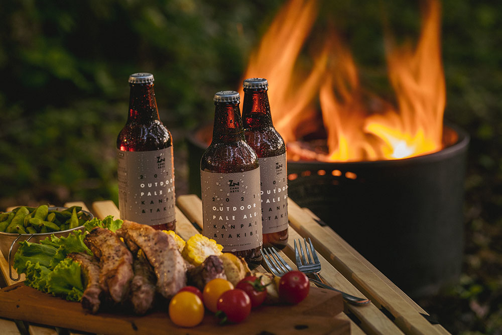 キャンプなクラフトビールって!? ゼインアーツが手掛けた限定ビールが
