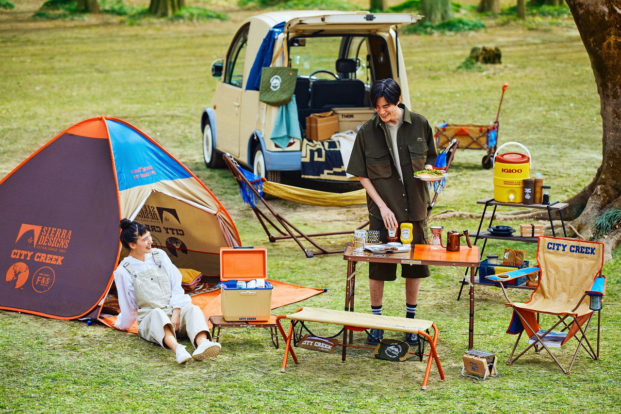 シエラデザインズの名作60/40マウンパをモチーフにした、シティ