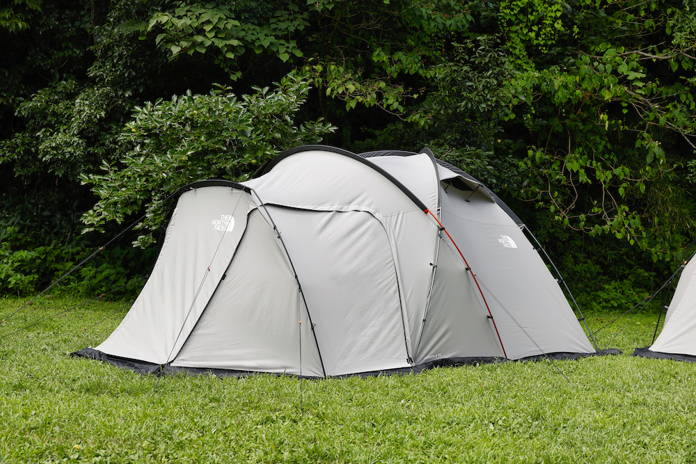 ザ・ノース・フェイスのテント、LANDERに難燃性を備えたTCシリーズ登場