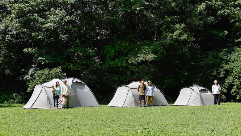 ザ・ノース・フェイスのテント、LANDERに難燃性を備えたTCシリーズ登場