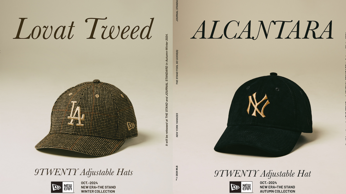 ニューエラのキャップが大人顔に。高級素材を用いたザ スタンド フール