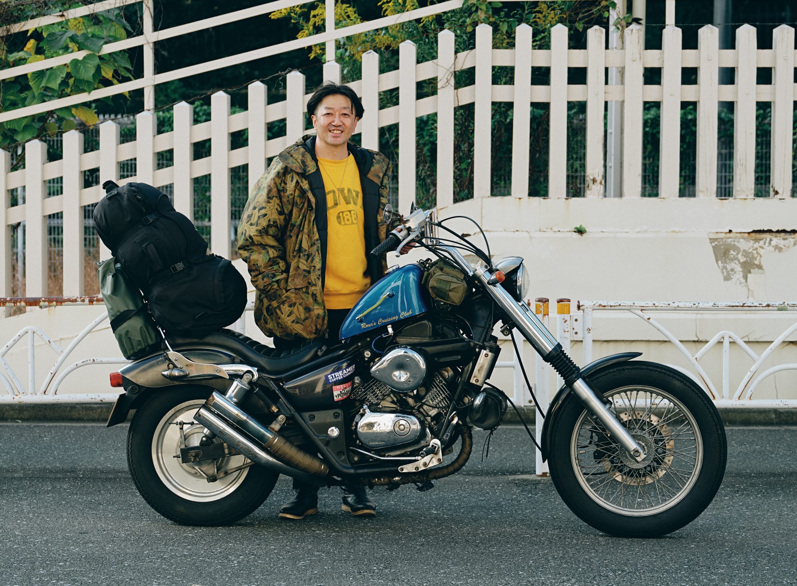 MOTORCYCLE STYLE SAMPLE】平山貴之：'97 HONDA V-TWIN MAGNA | GO OUT WEB