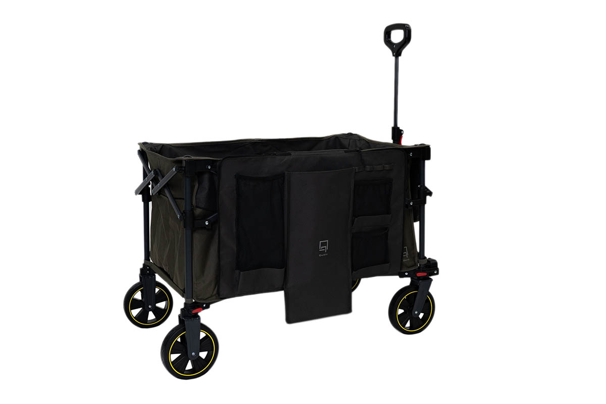 クオルツから、大容量ワゴンなどの新作ギアが続々登場。ポケットに