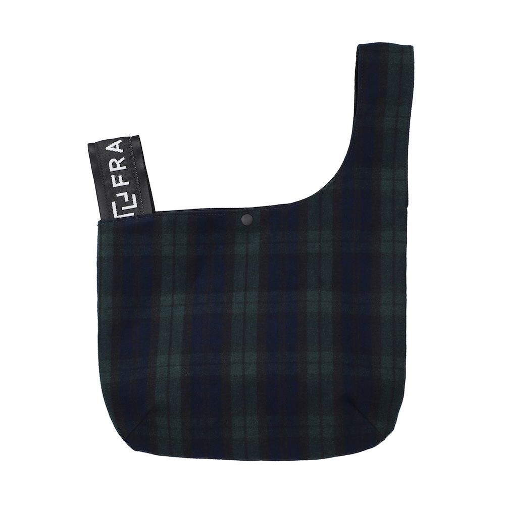 ラミダス×フラグメントデザイン。しじみをモチーフにした巾着バッグが