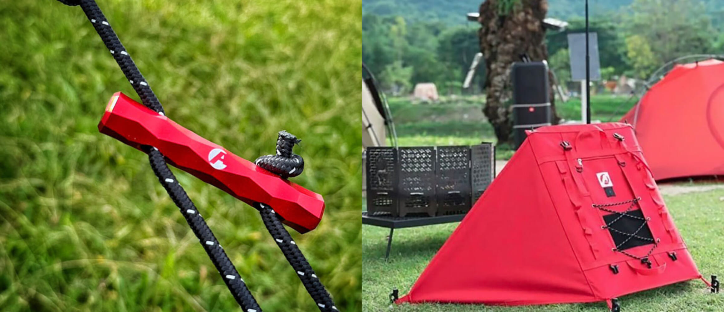 アシモクラフツの新作が豊作。Asigrip形状の自在金具、焚き火用風防