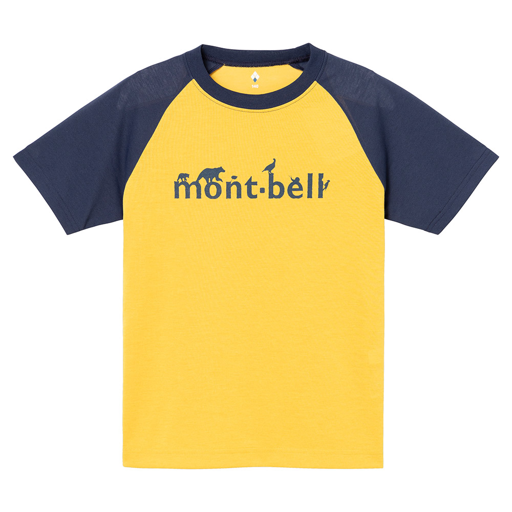 WIC.ラグランT Kid's mont-bell 140-160｜モンベル