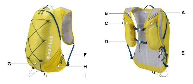 クロスランナーパック 7｜モンベル