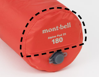 キャンプパッド 50 180｜モンベル