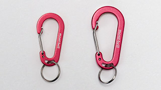 アルミ キーカラビナ #1｜モンベル