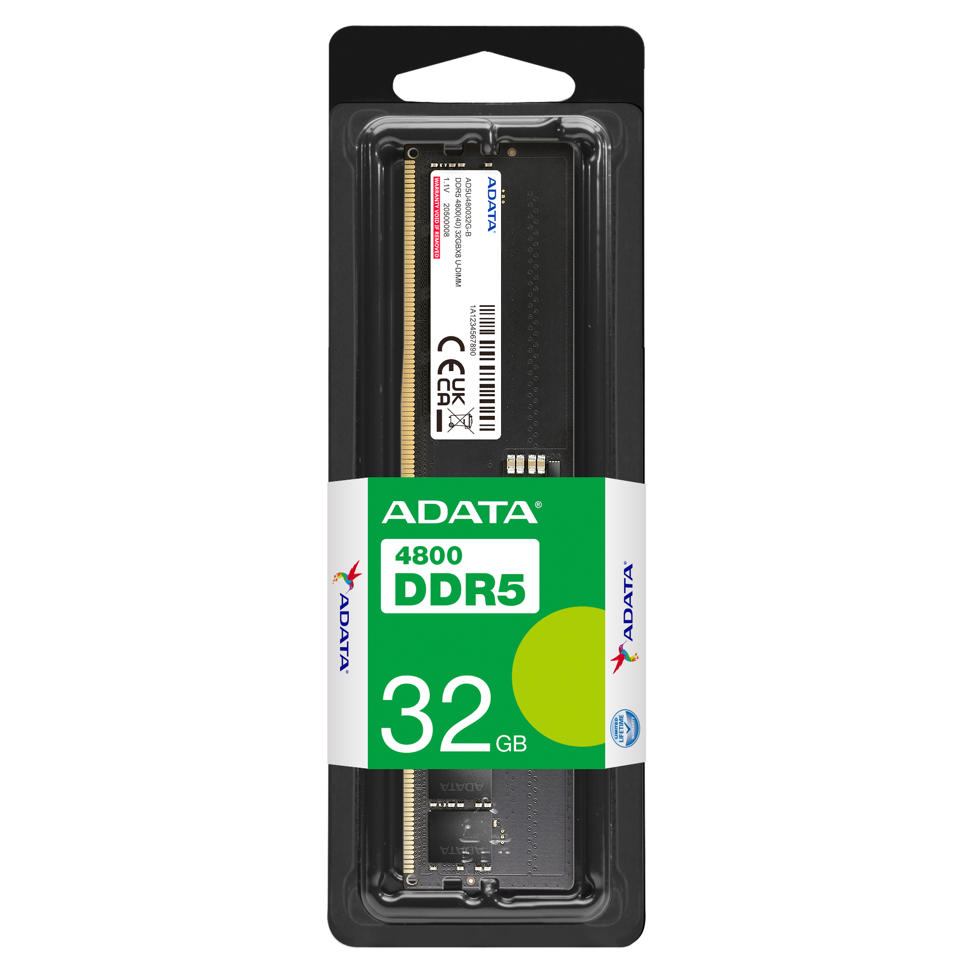 DDR5-4800 U-DIMM DARM Memory Module | ADATA (United States)