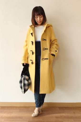 トゥモローランド(TOMORROWLAND ) ウールメルトンダッフルコート