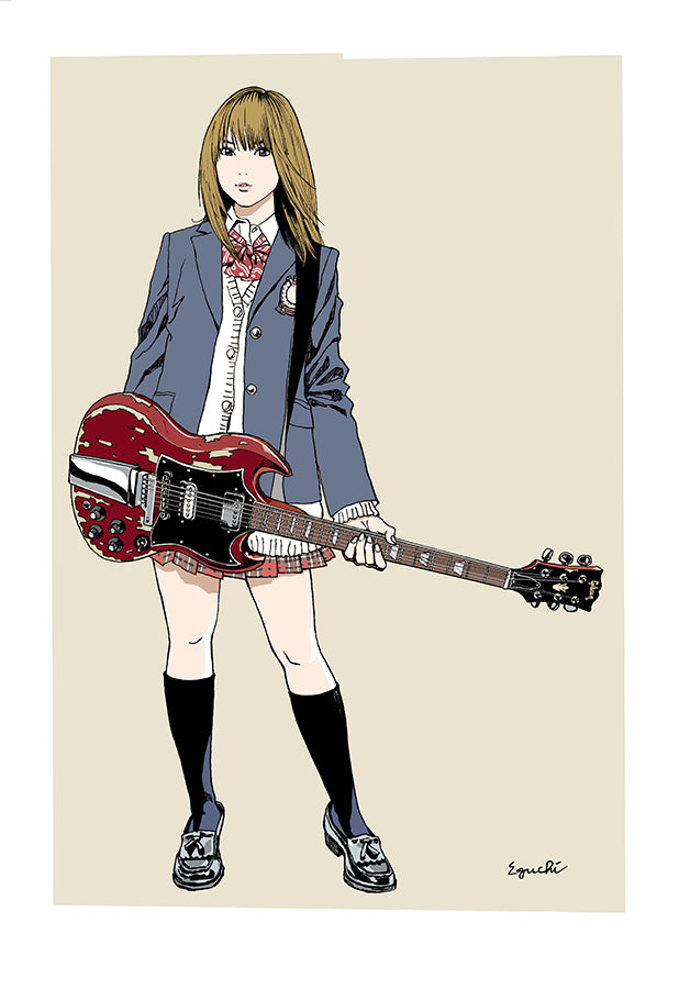 江口寿史版画『SG』 – FREESTYLE