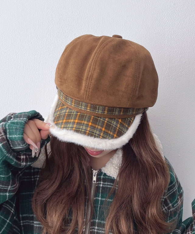 チェック柄Fスエードキャスケット｜WEGO（ウィゴー） – WEGO ONLINE STORE