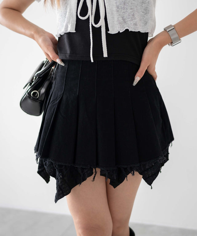 タックダメージミニスカート【一部店舗限定】｜WEGO（ウィゴー