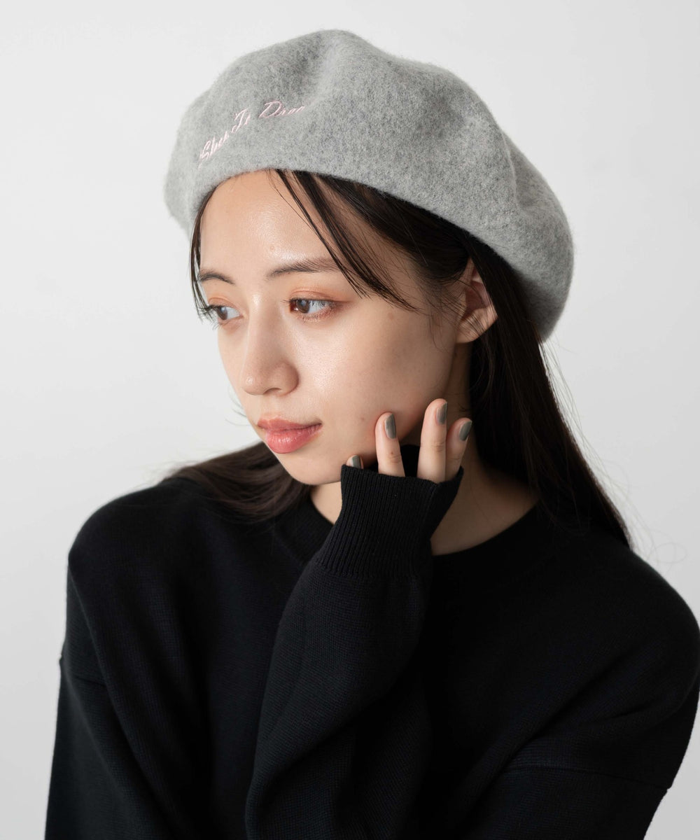 刺繍ロゴベレー【一部店舗限定】｜WEGO（ウィゴー） – WEGO ONLINE STORE