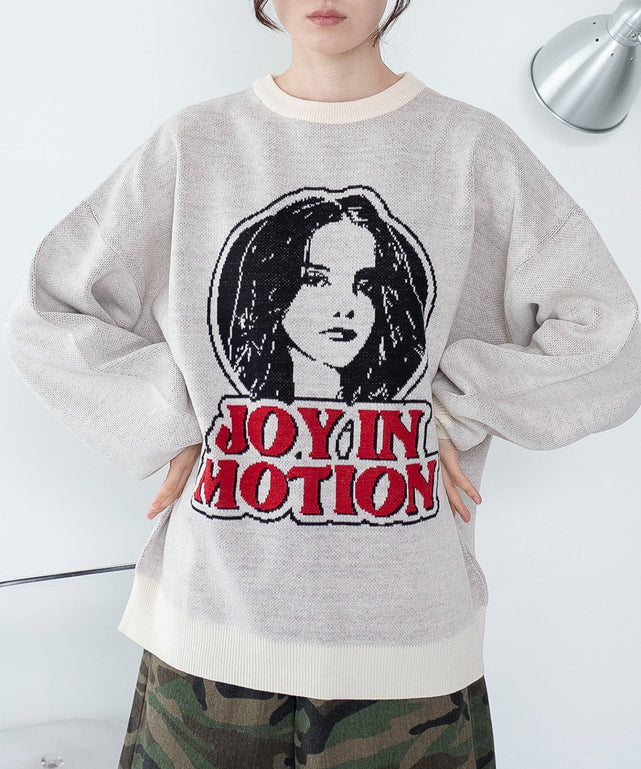 グラフィックニットBIGプルオーバー｜WEGO（ウィゴー） – WEGO ONLINE