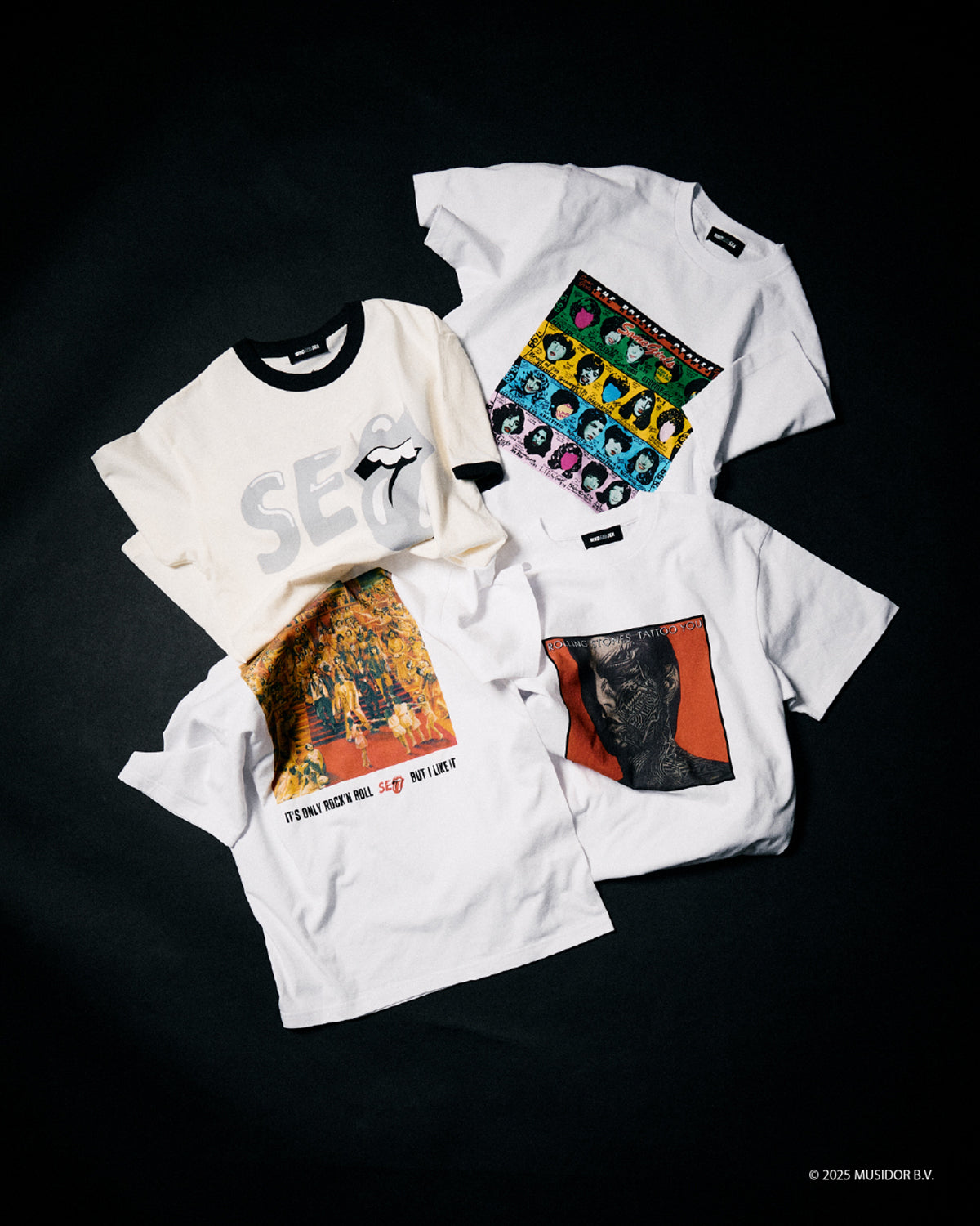 THE ROLLING STONES x WDS STICKY FINGERS TEE – WIND AND SEA