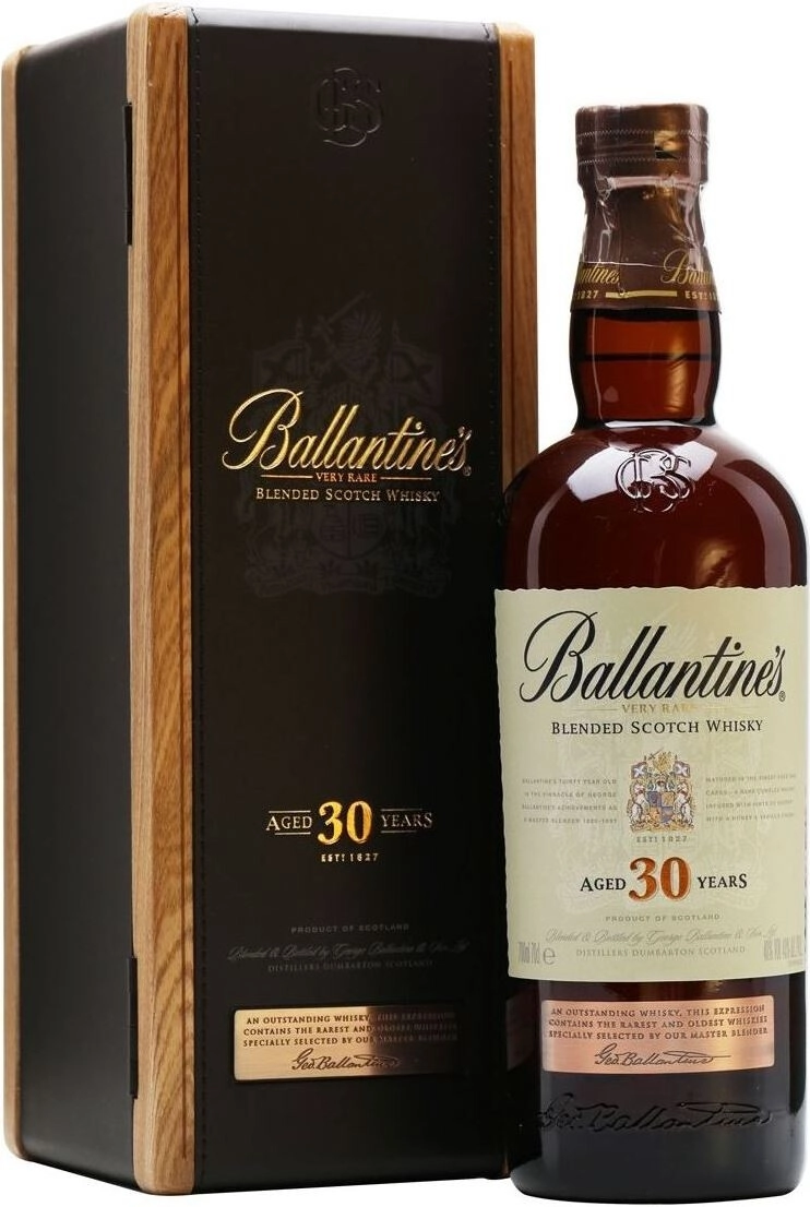 Whisky Ballantine's 30 years old, gift box, 700 ml Ballantine's 30