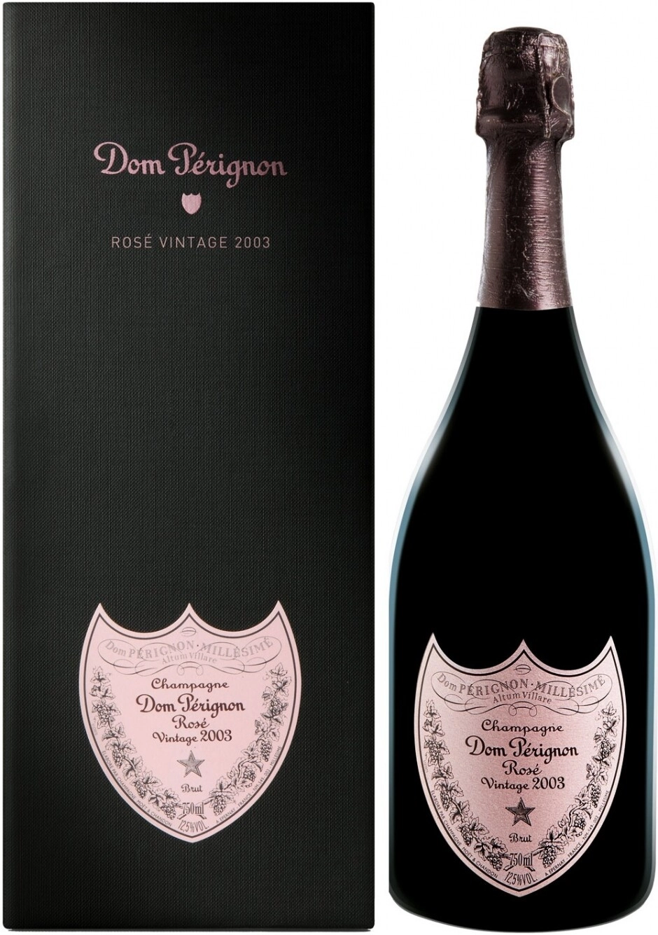 Champagne Dom Perignon, Rose Vintage 2003 Brut, in gift box, 750