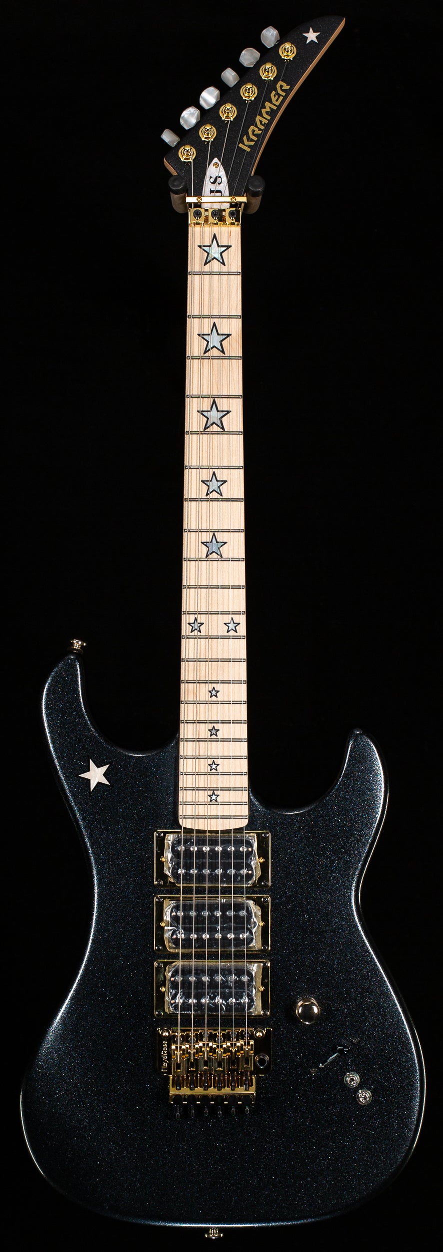 Kramer Jersey Star Black Pearl (189) - Willcutt Guitars
