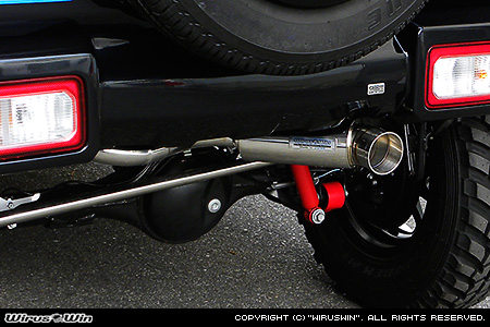 WirusWin】【JB64】ジムニー用ハイパークイックマフラー