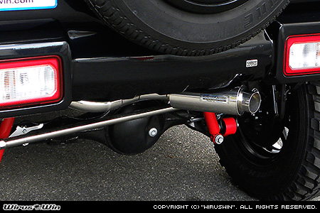 WirusWin】【JB64】ジムニー用クイックマフラー