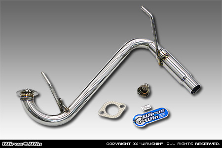 WirusWin】【JB64】ジムニー用レーシングマフラー