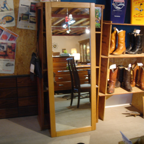 WishBase - アメリカン・ユーズド家具と雑貨のお店 - / オーク材姿見