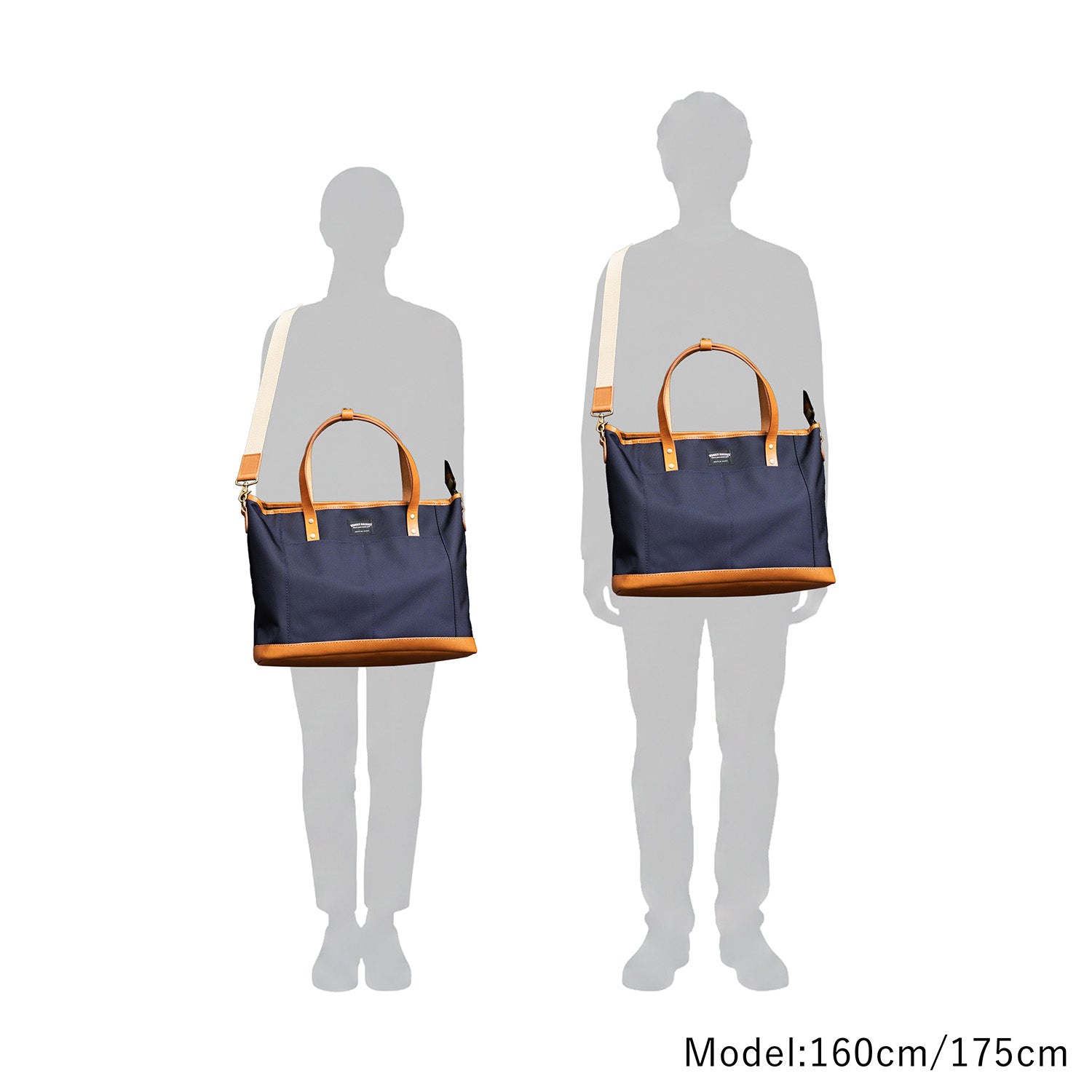 デイリー2WAYトート [ メンズ / ビジネスバッグ/革 ]-WONDER BAGGAGE