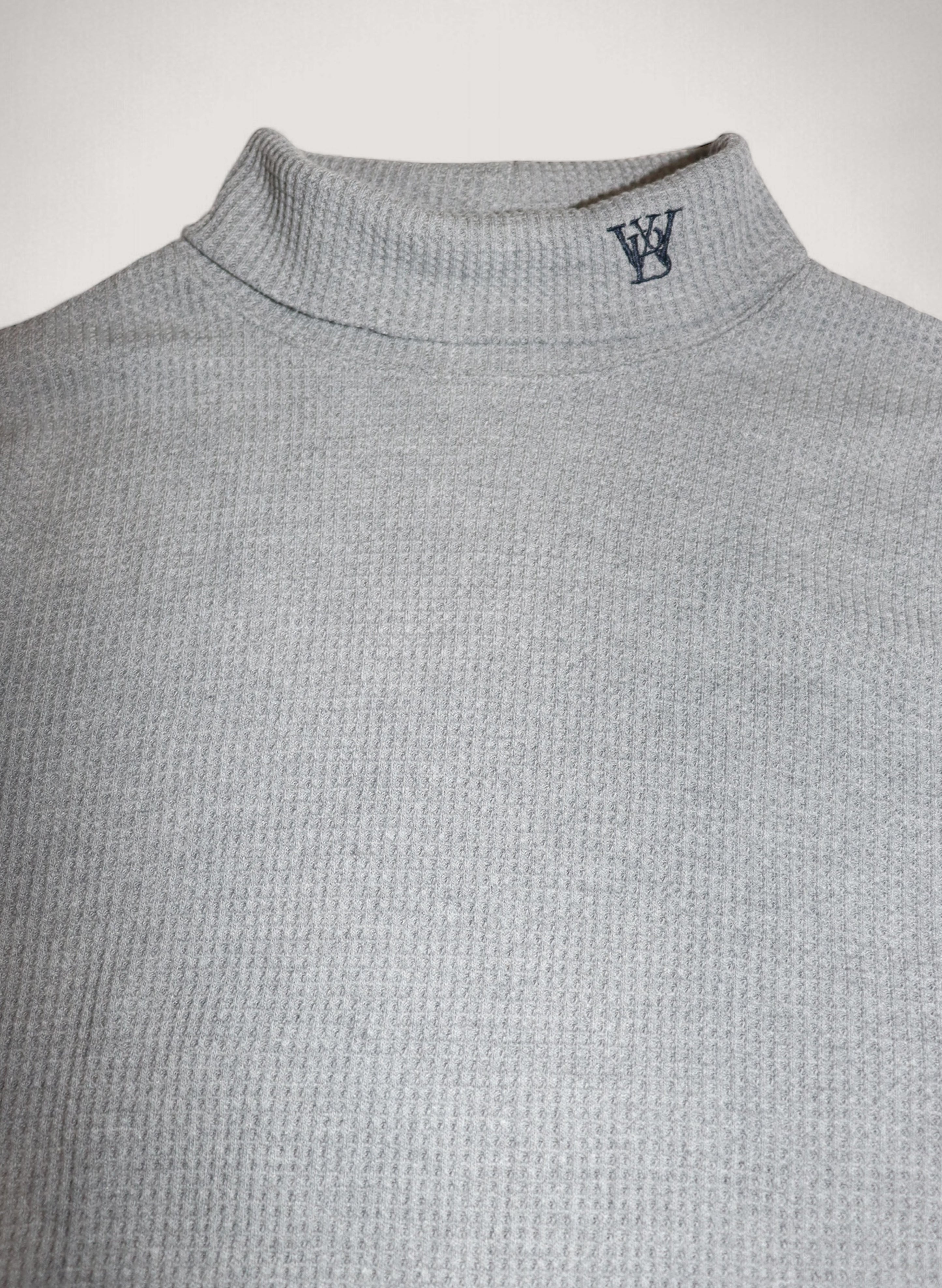 WOODBLOCK THERMAL TURTLE NECK GREY (WB-25AW-010)