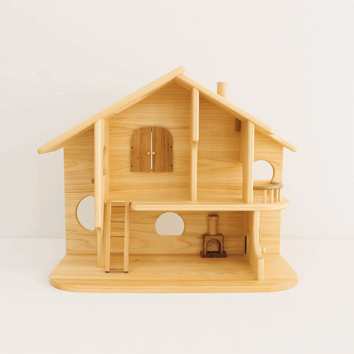 木製ドールハウス｜国産無垢材×職人仕上げの家具付きおもちゃ