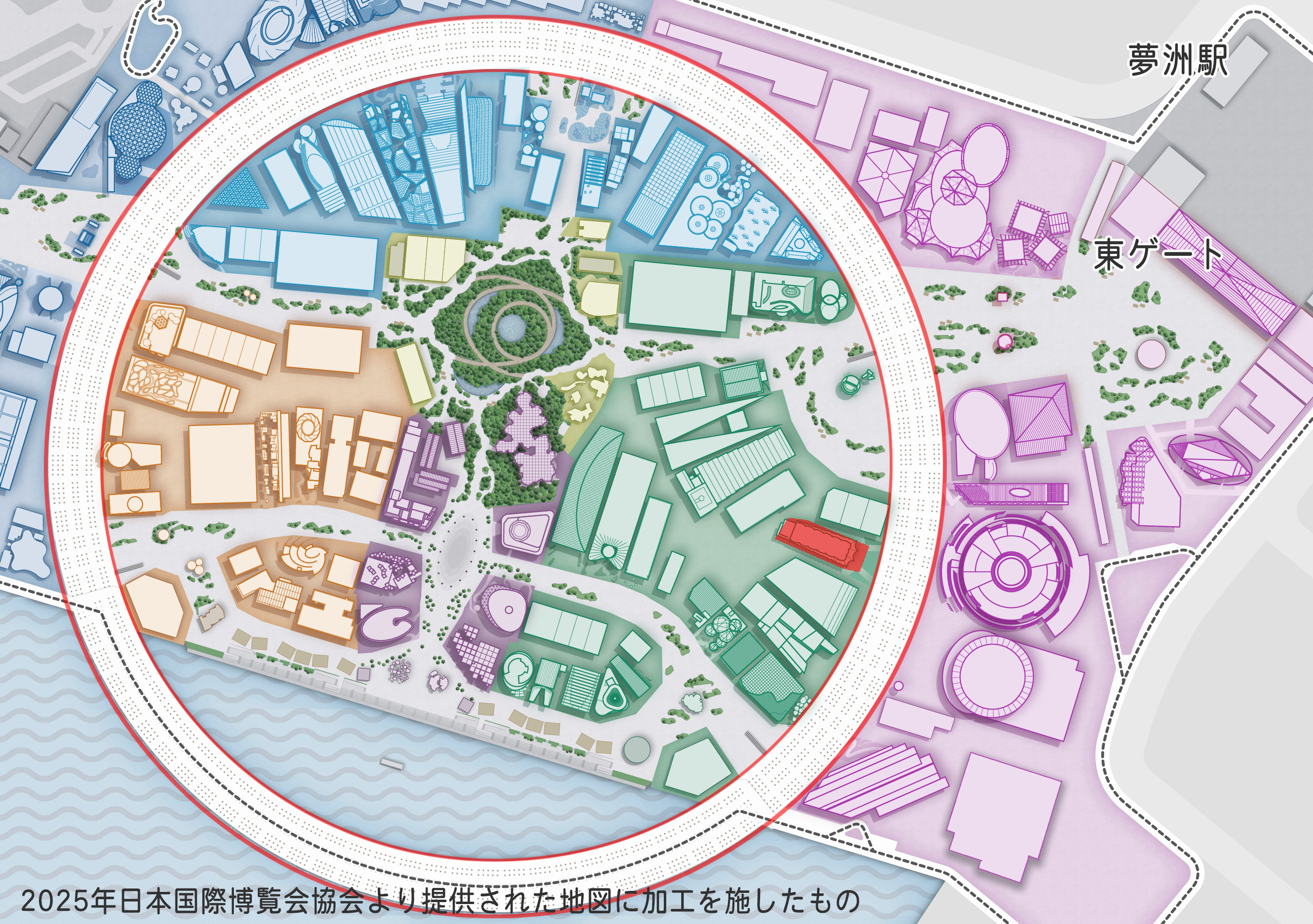 カタール国 Qatar|2025年大阪・関西万博|日本万国博覧会と木のかかわり