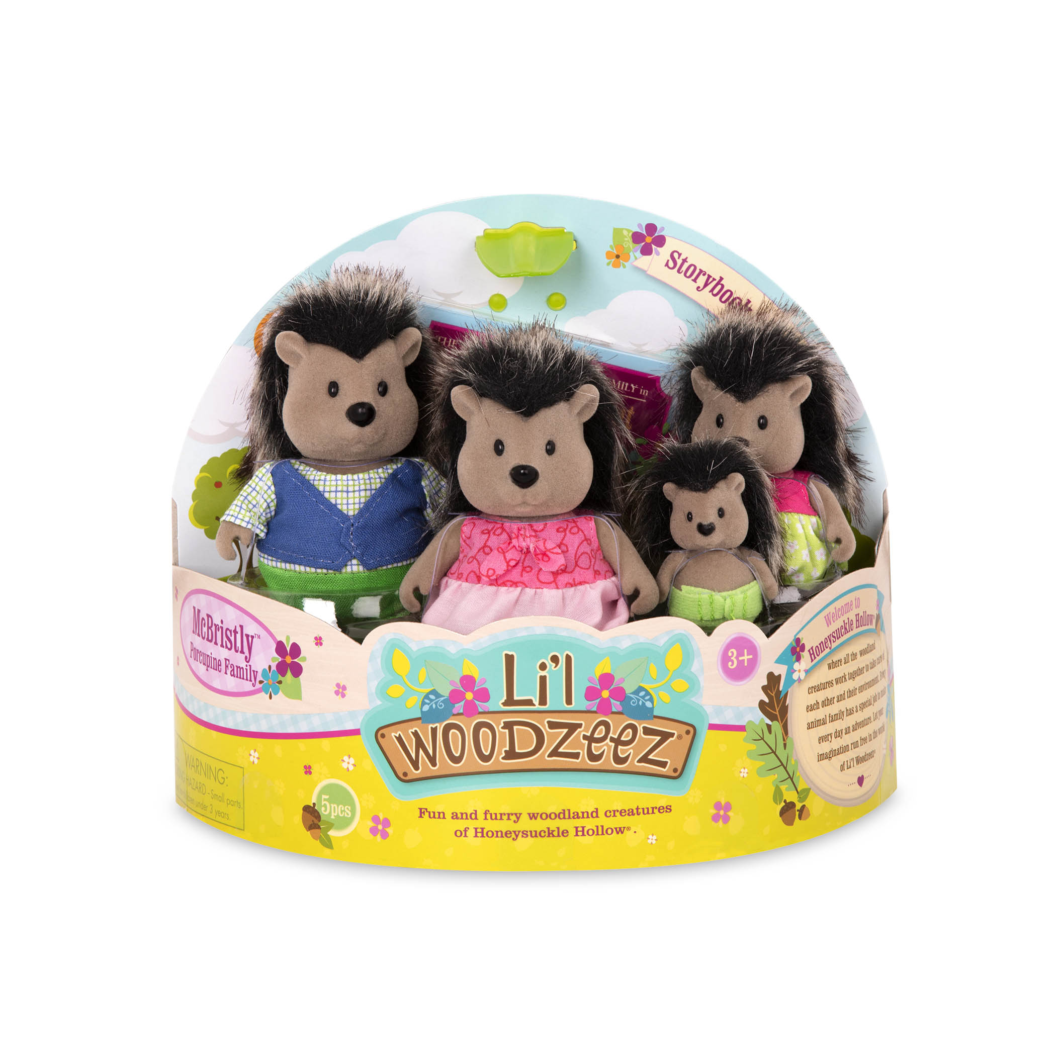 The McBristly Porcupines| Small Animal Figurines | Li'l Woodzeez