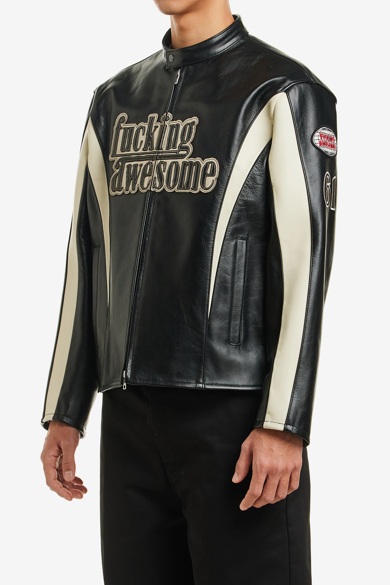 LEATHER MOTO JACKET | WORKSOUT WORLDWIDE