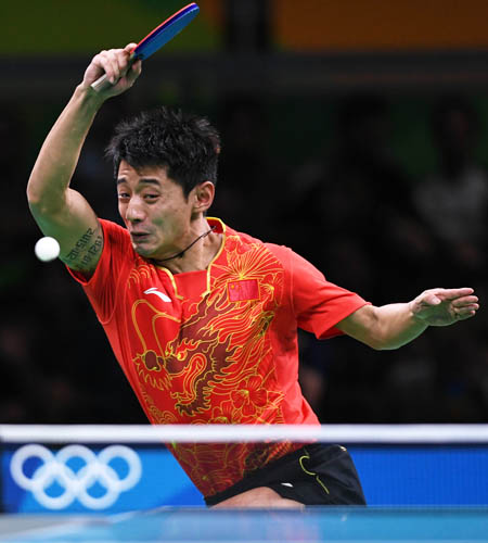 張継科「もう疲れてしまって、プレーを続けられない」 | 卓球王国WEB