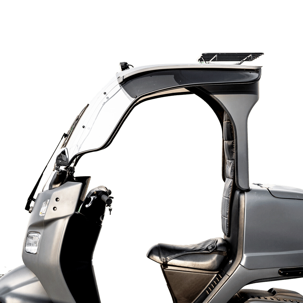 ジャイロキャノピー用ワイドバイザー WS-21 - バイクパーツメーカー