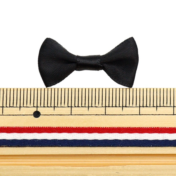 手芸パーツ 『ミニリボンパーツ サテン 黒 YRP-21』 寺井 – Yuzawaya