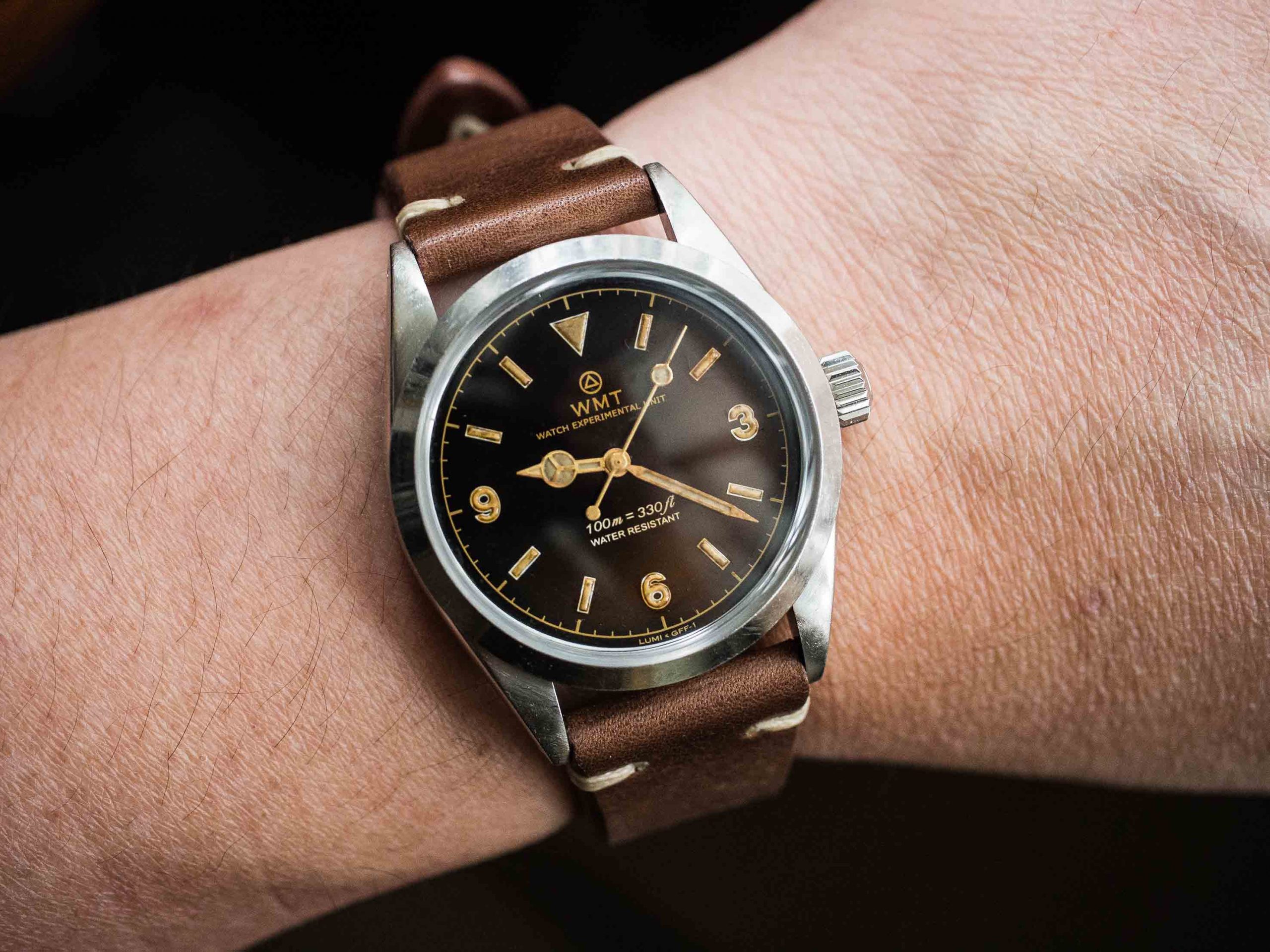 Barracuda - Tropical Brown / Aged Edition / Metal Bracelet +