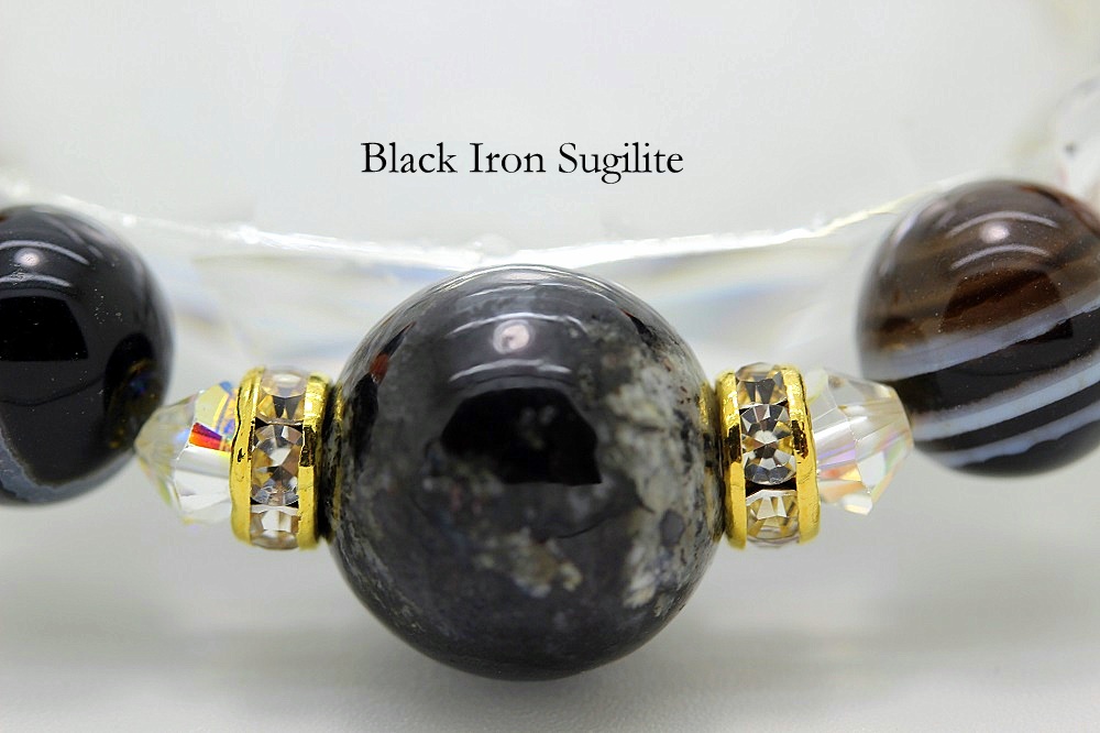 嫌いな人を遠ざける！ブレスレット④ 悪縁切り 魔除け ブラック