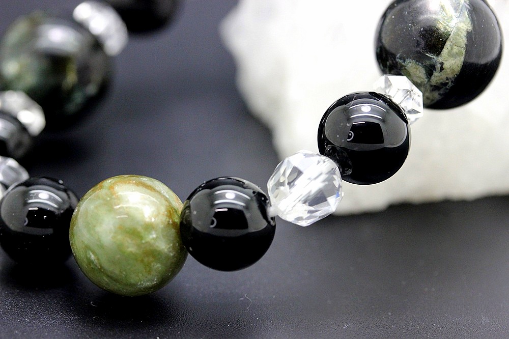 悪縁切り・魔除けブレスレット｜神業ストーン＆フォルセティ｜天然石