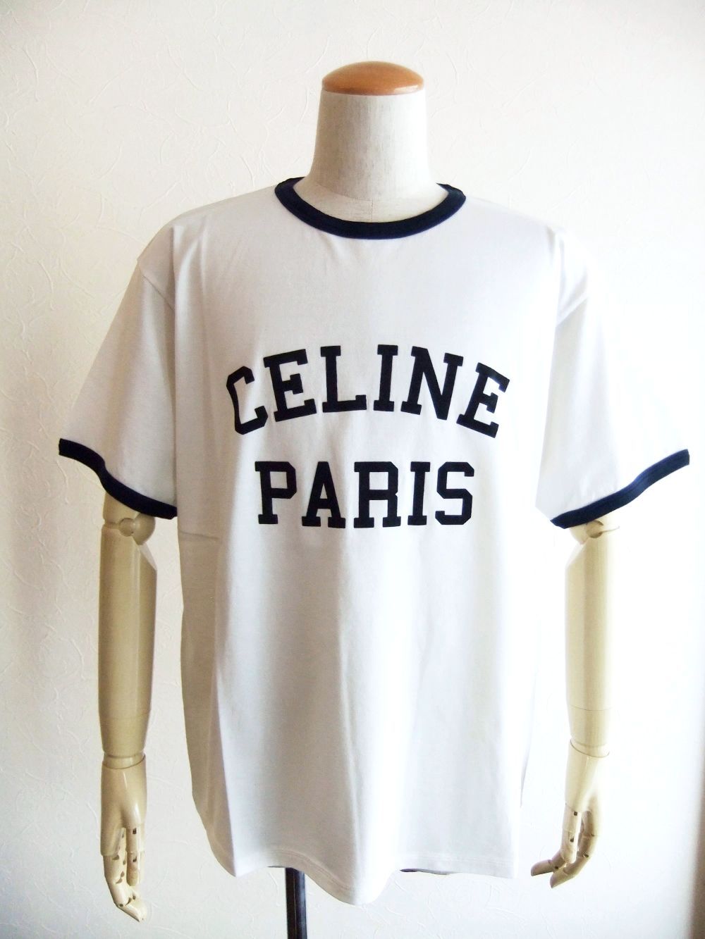 CELINE - コットン ジャージー ルーズ リンガーTシャツ | 4.444glad